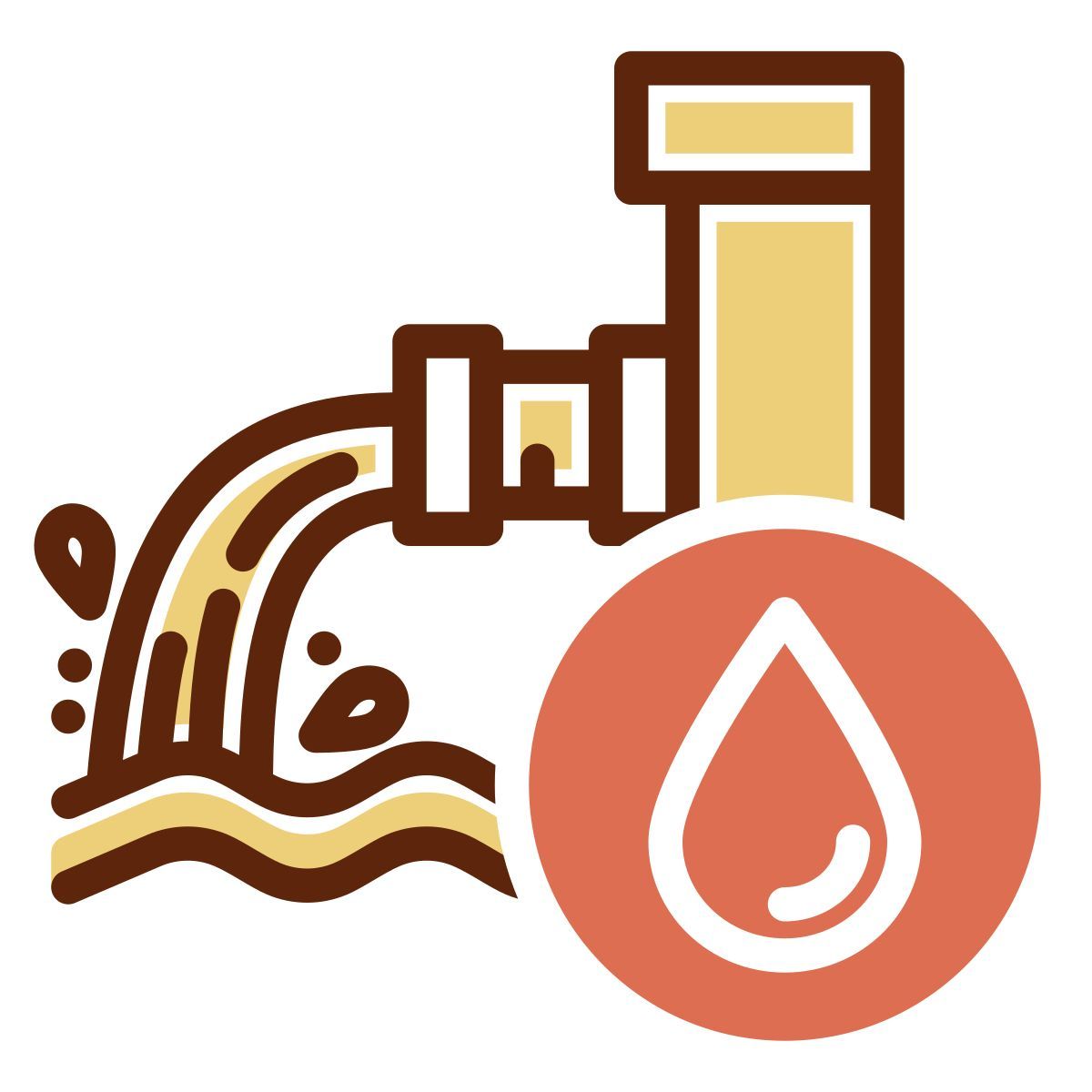 water waste icon