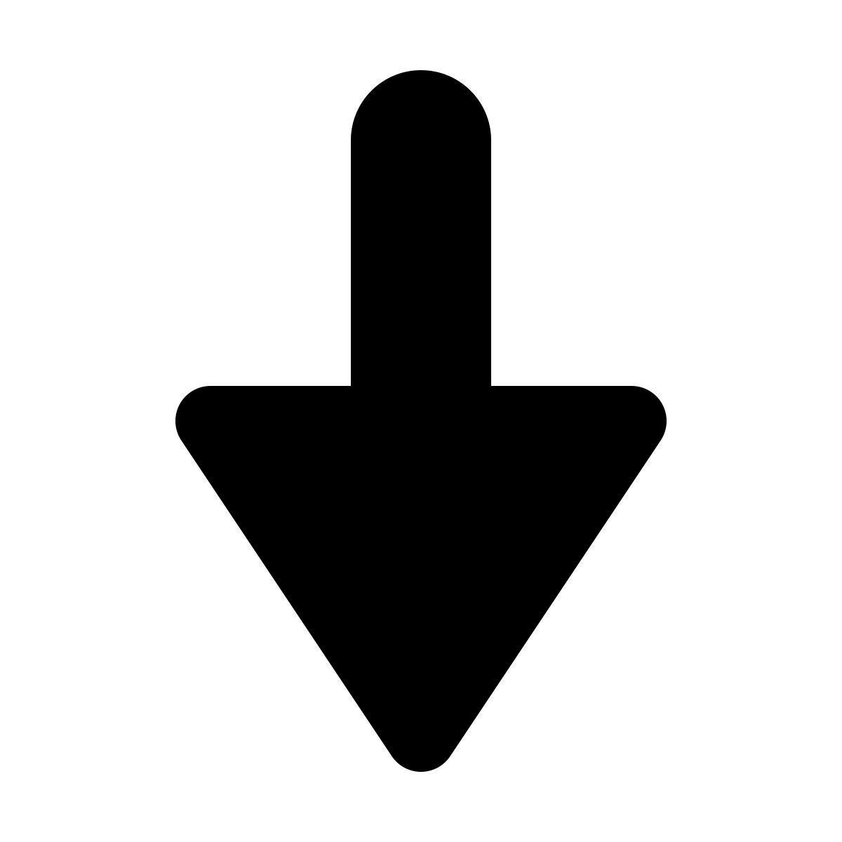 down icon