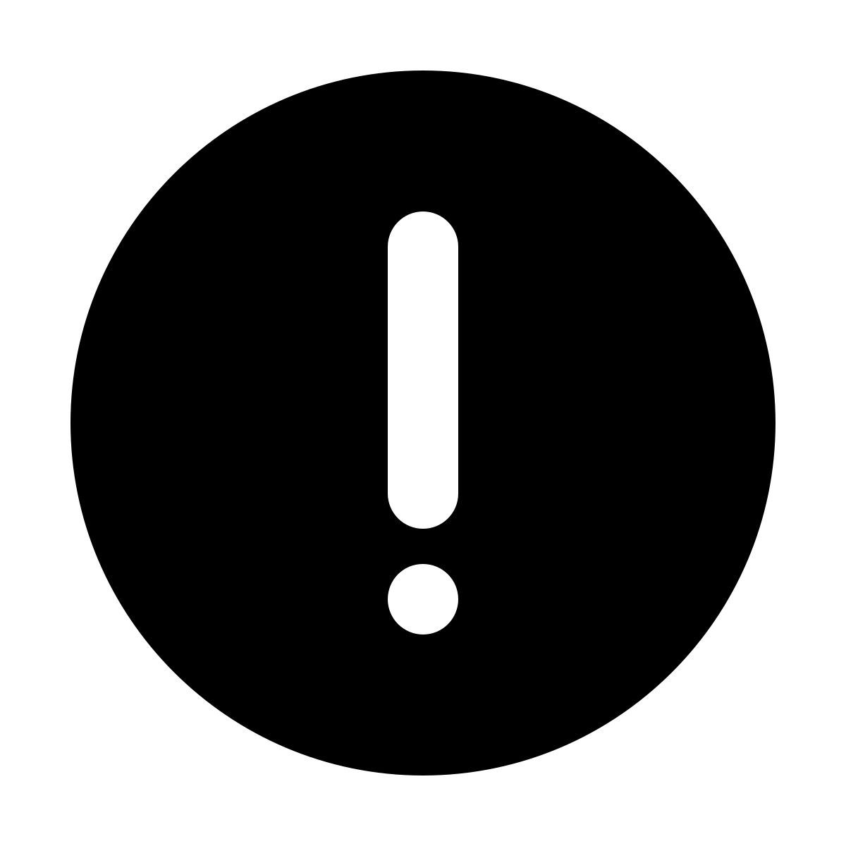 punto esclamativo icon