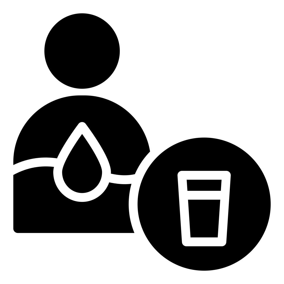 external hydration health and lifestyle febrian hidayat glyph febrian hidayat icon