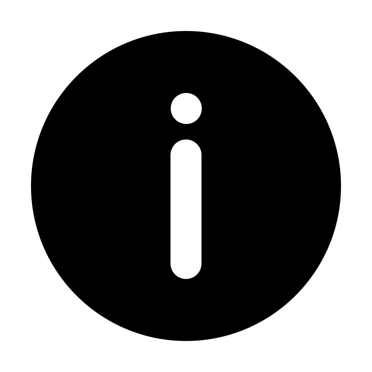 information icon