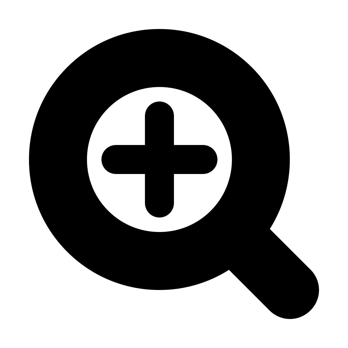 zoom in icon
