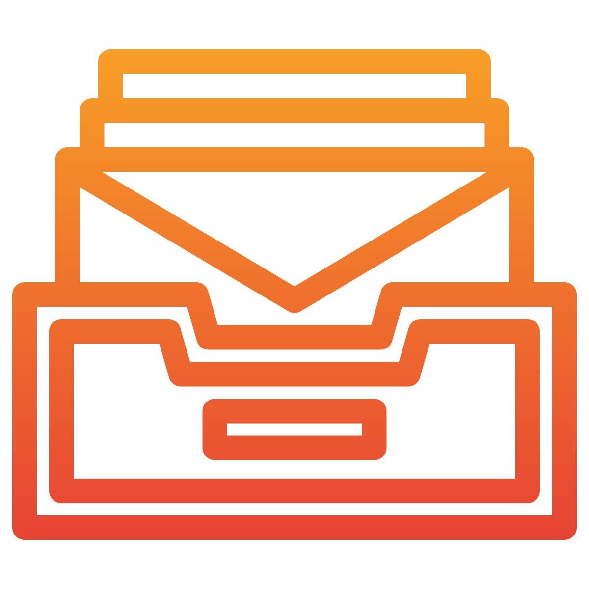 inbox mail icon
