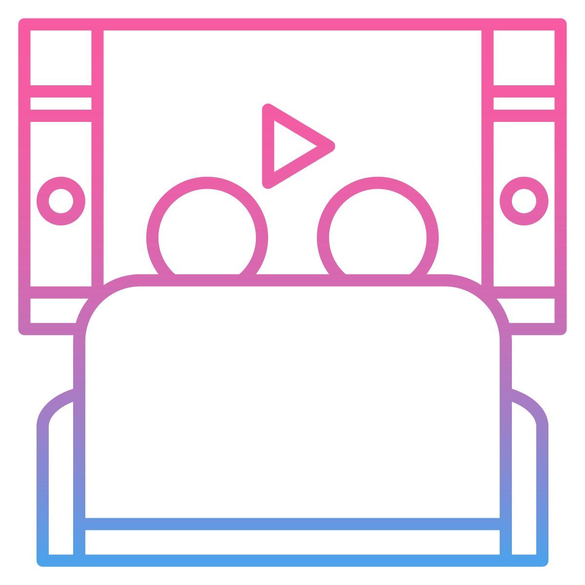 watching a movie icon
