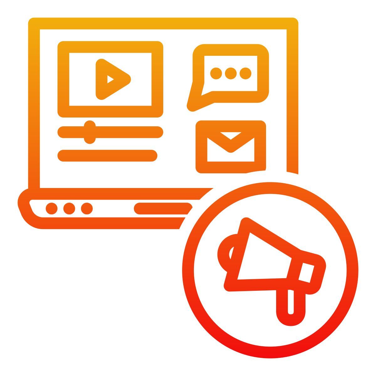 online advertisement icon