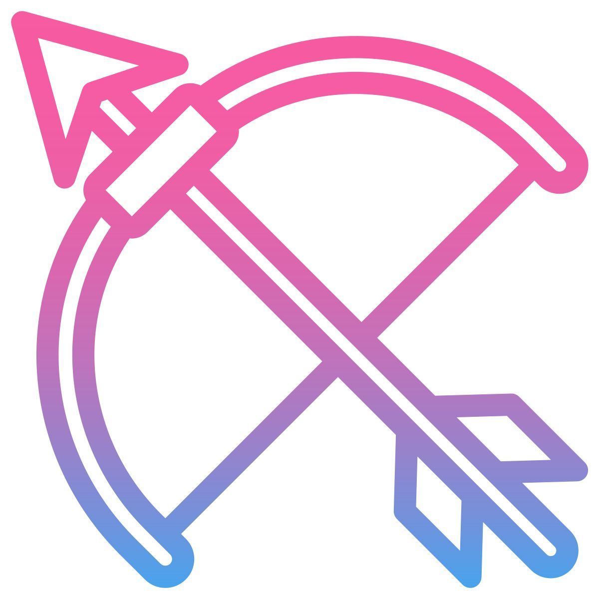 bow and gun icon