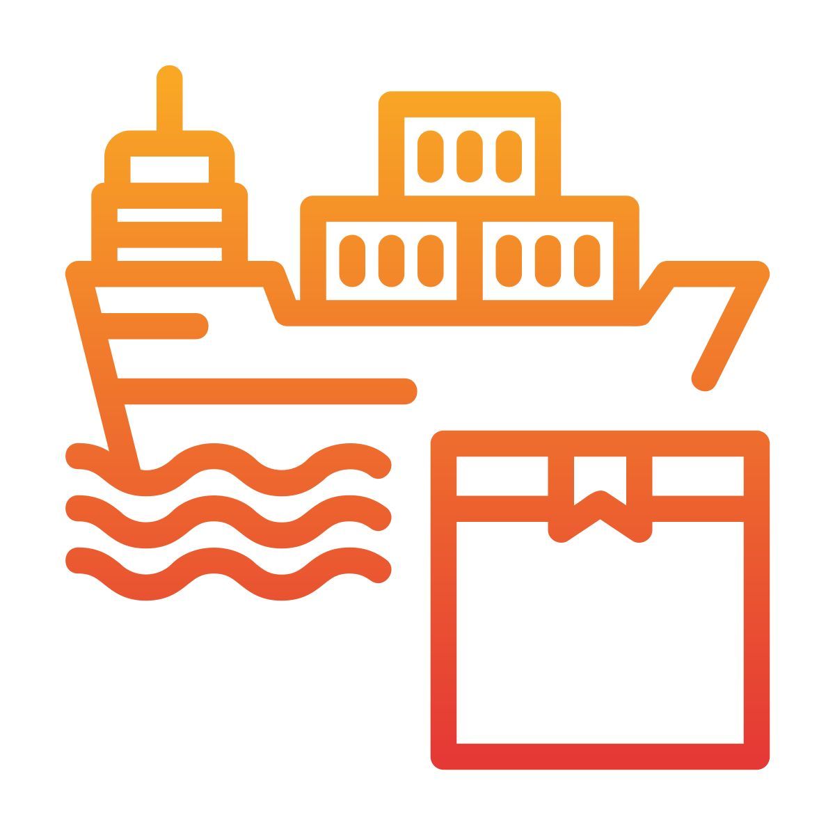 cargo ship icon