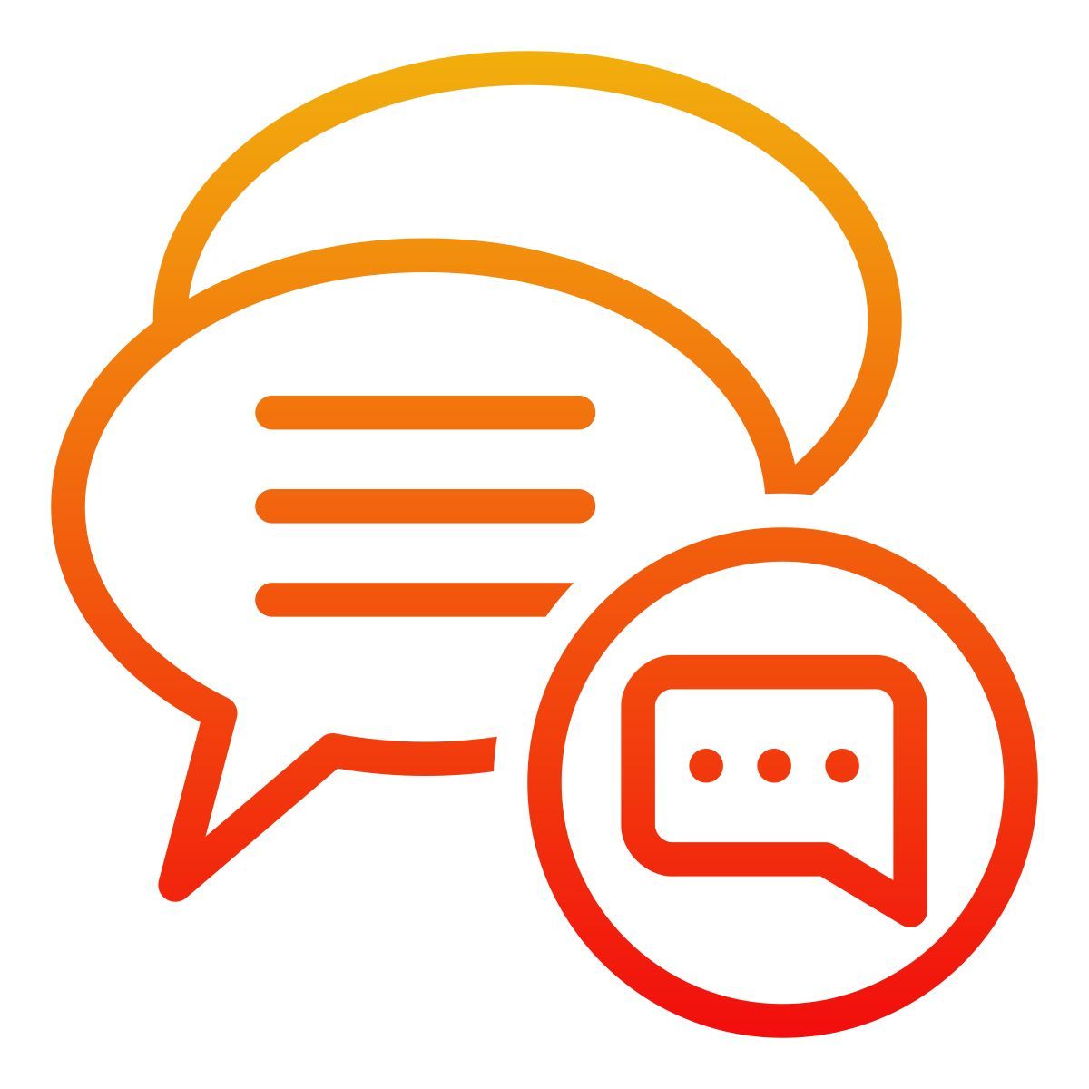 chat bubble icon