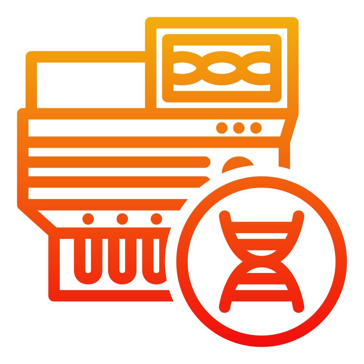 dna machine icon