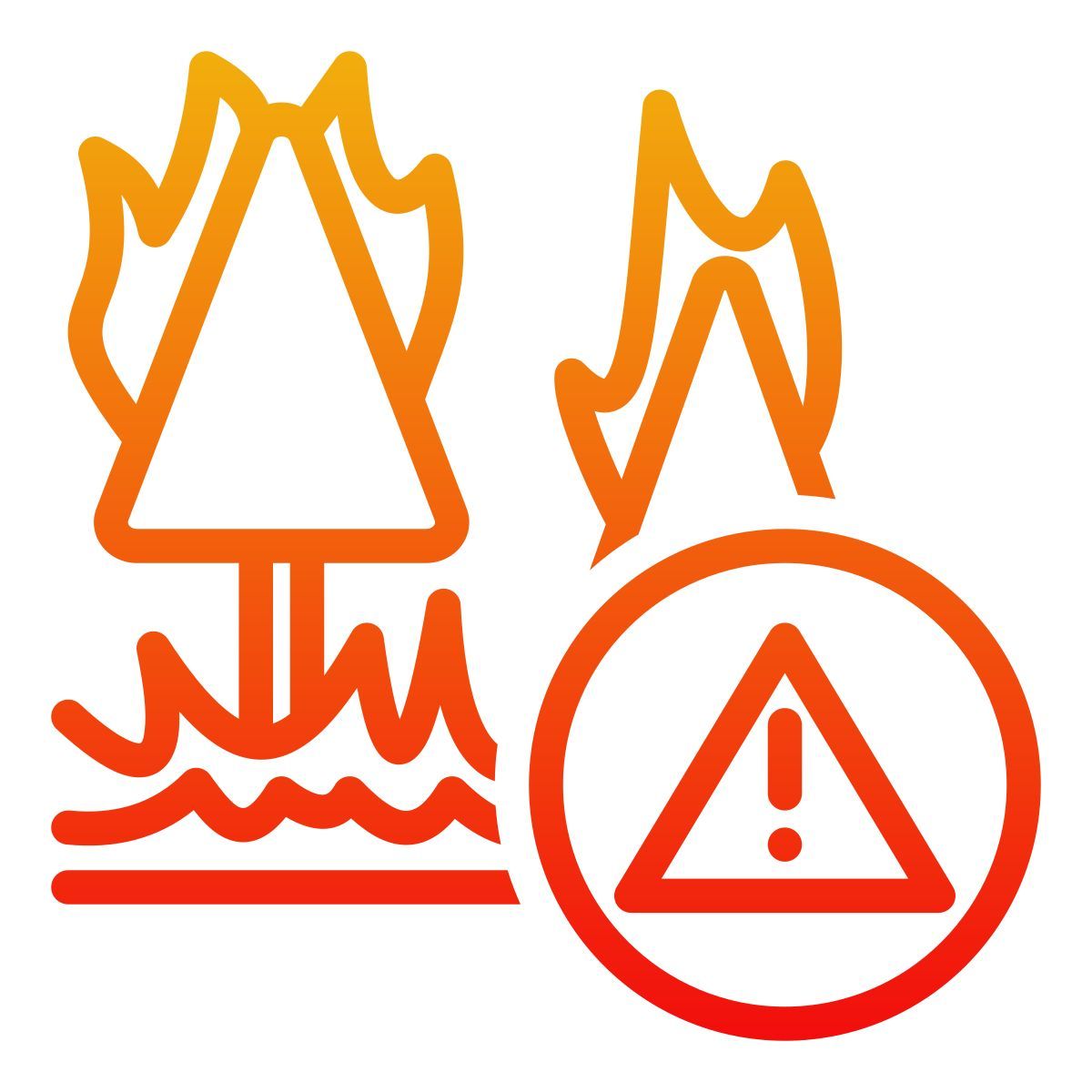 fire warning icon