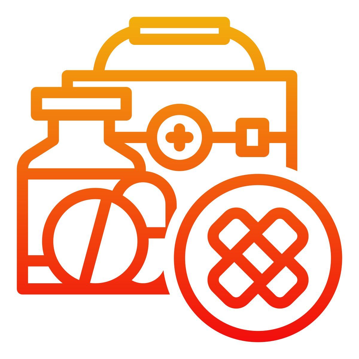 first aid kit icon