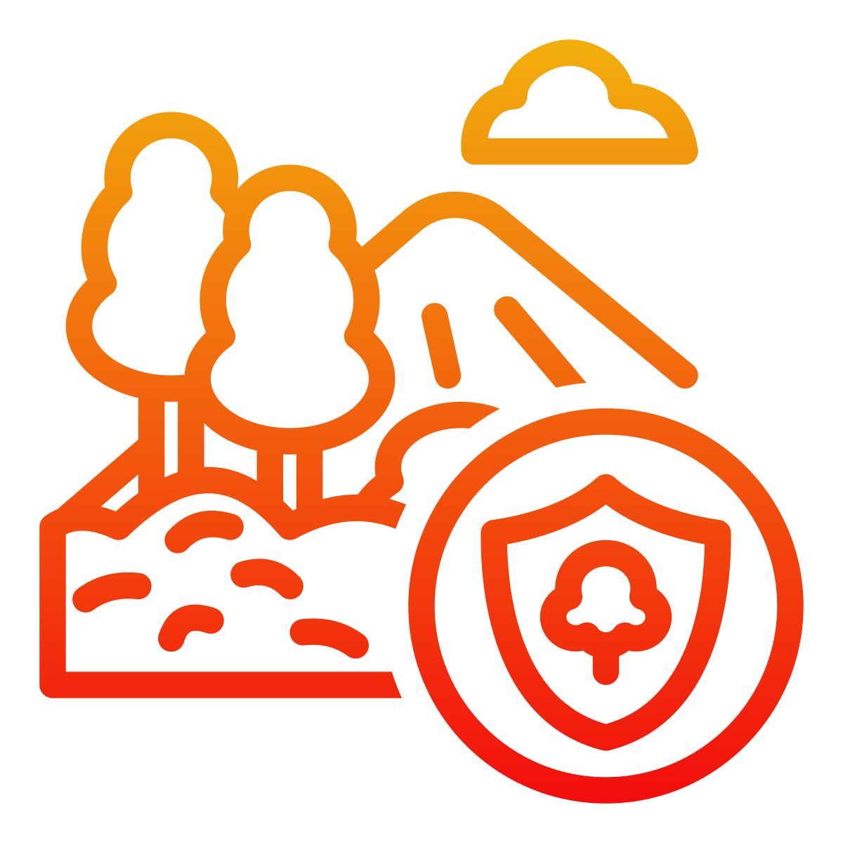 forest conservation icon