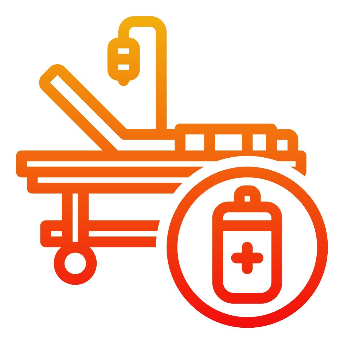 hospital bed icon