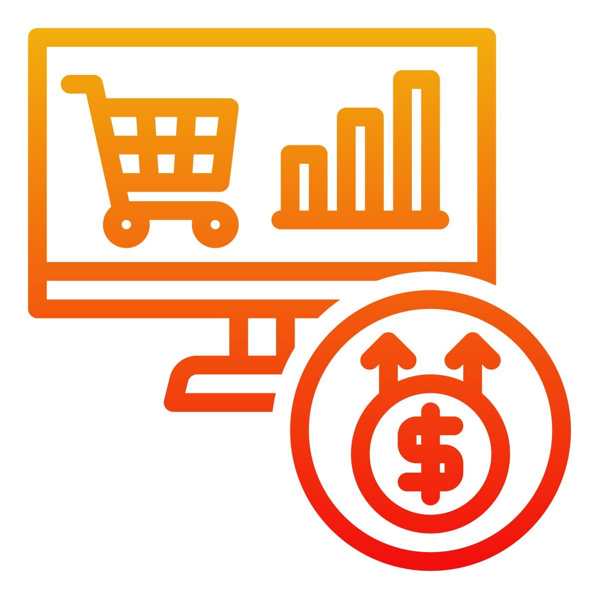 sales analytics icon