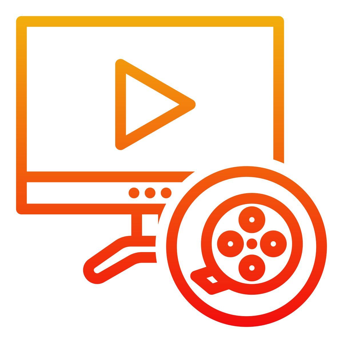 movie reel icon