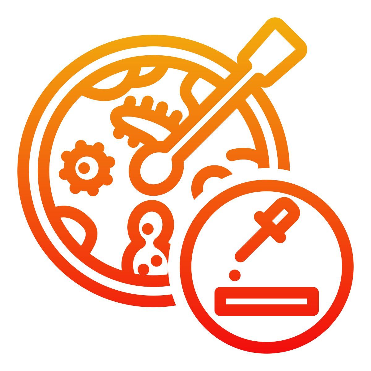 petri dish icon