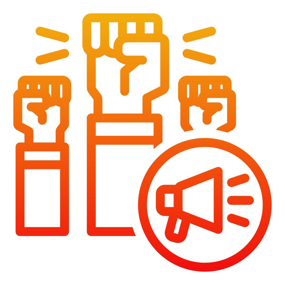 protest icon