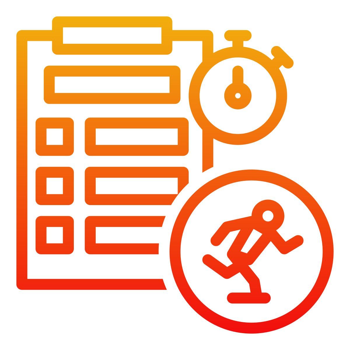 training record icon