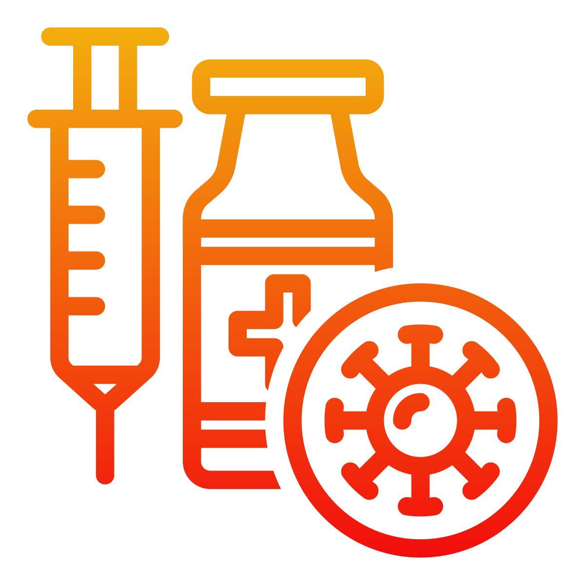 vaccine syringe icon