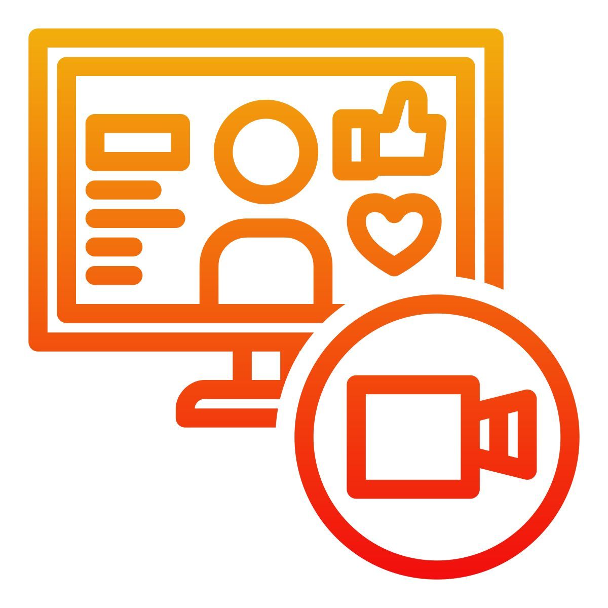 video streaming icon