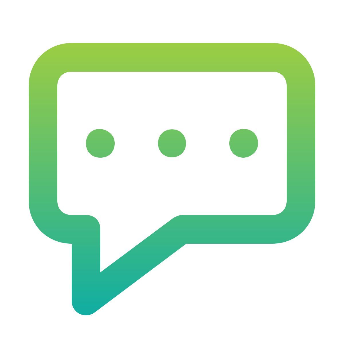 chat bubble icon
