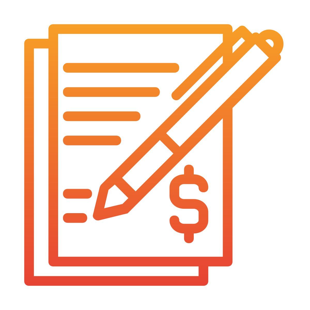 contract icon