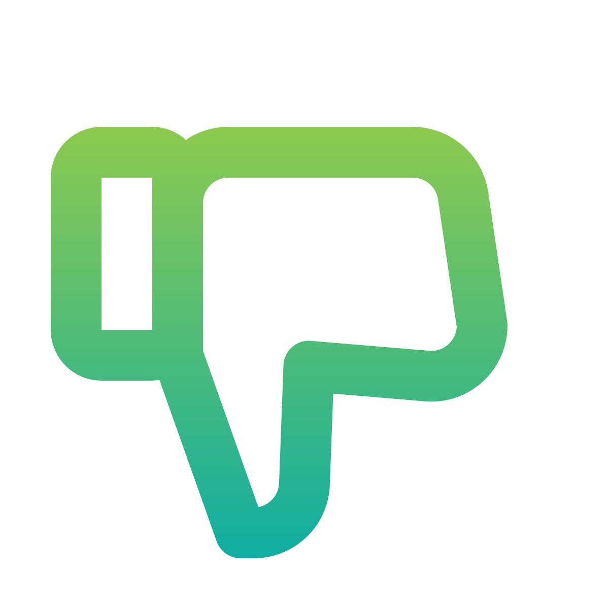 dislike icon