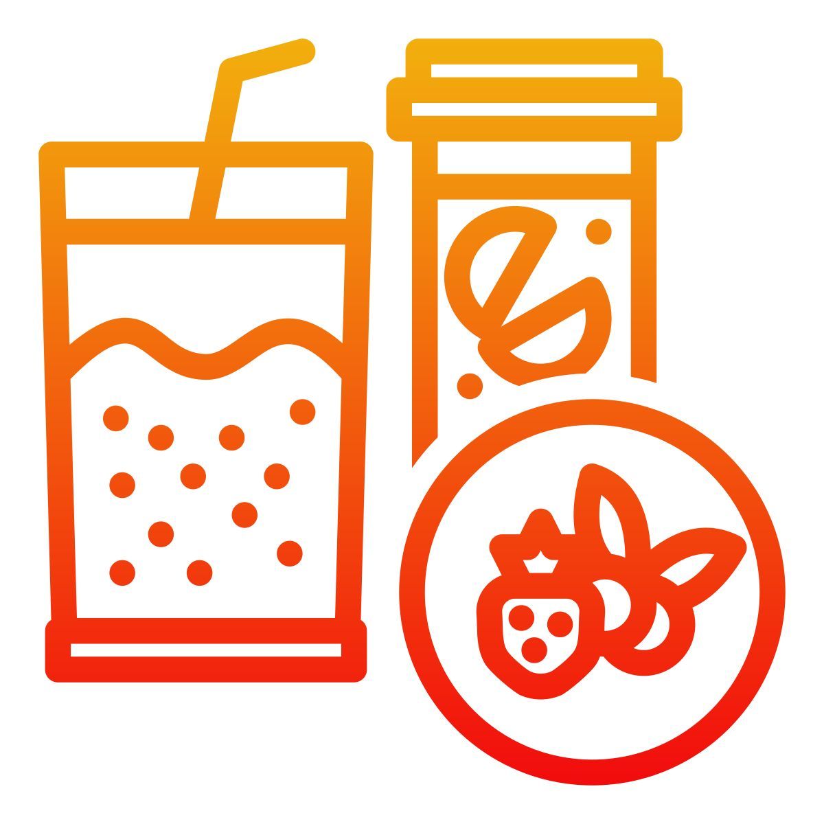 fruit smoothie icon