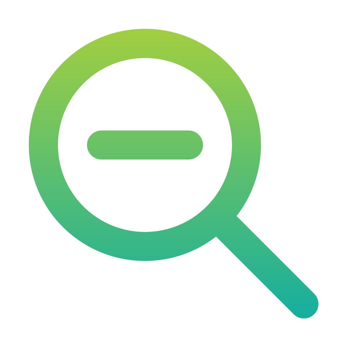 zoom out icon