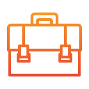 external briefcase-business-and-management-febrian-hidayat-gradient-febrian-hidayat icon