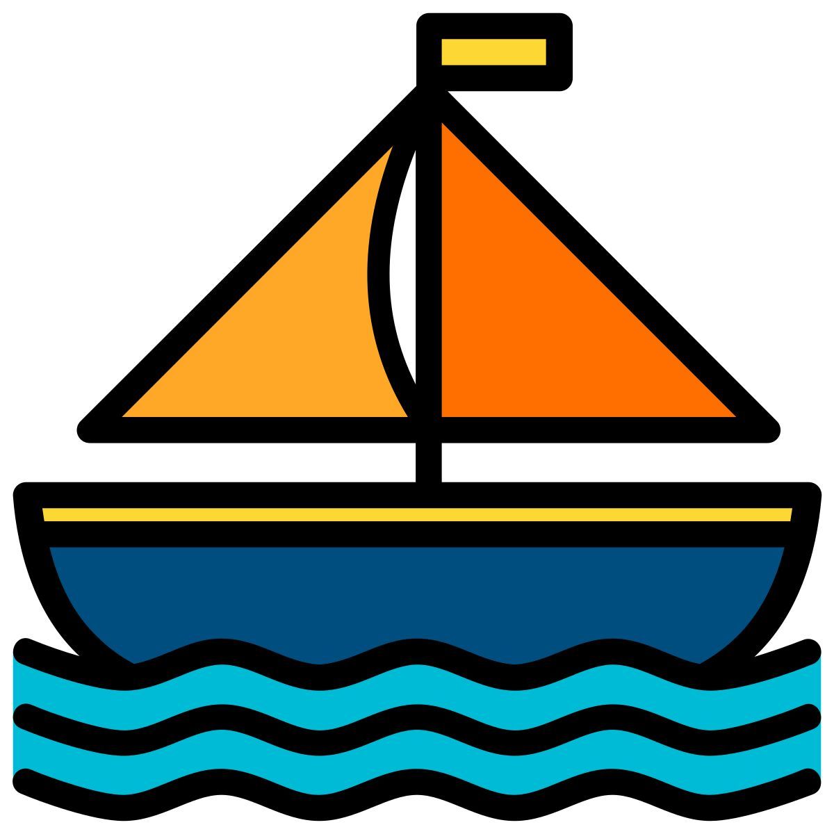 sailboat icon