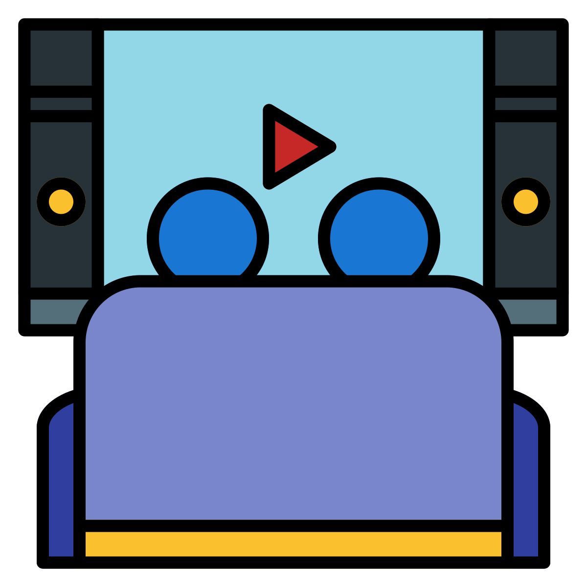 watching a movie icon