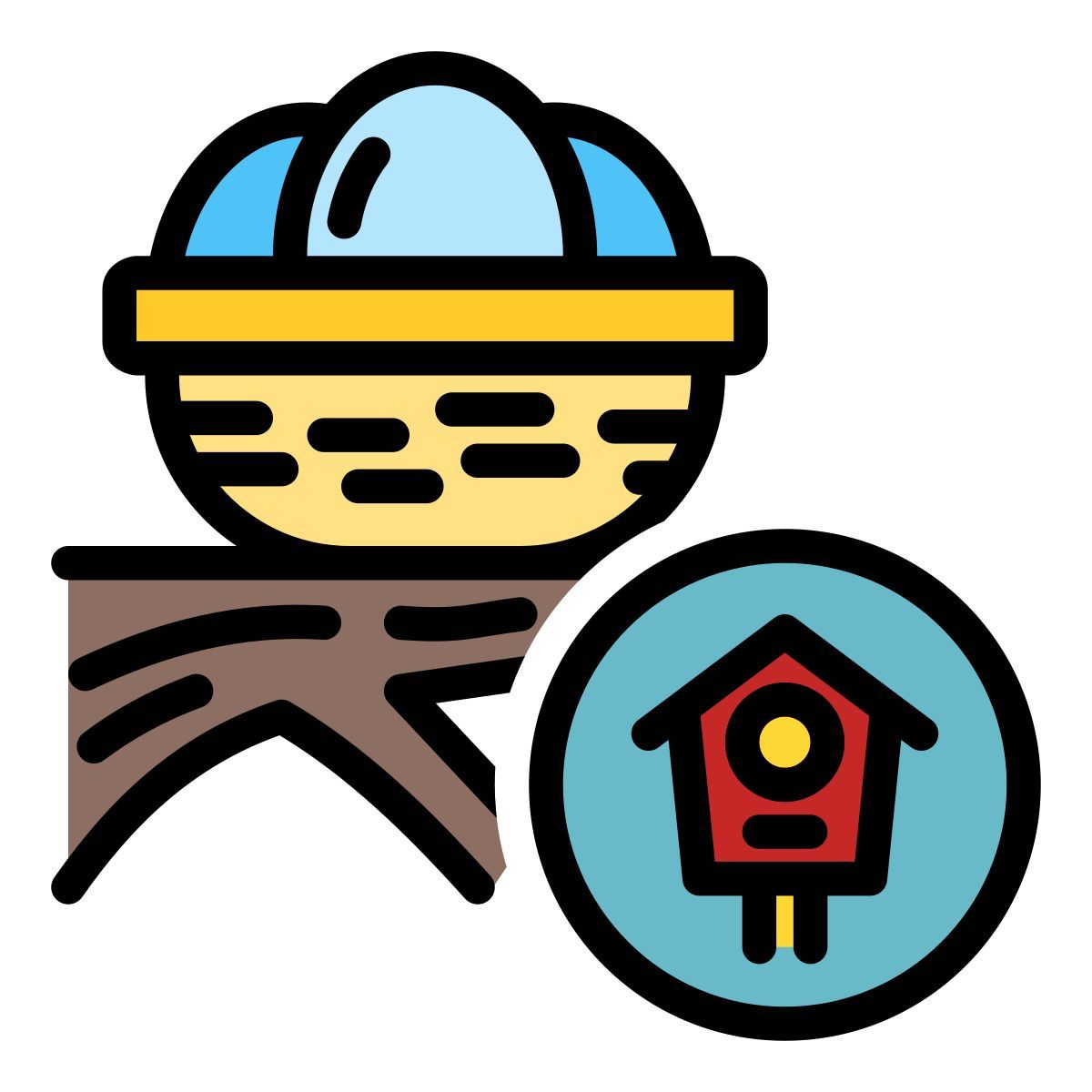 bird nest icon