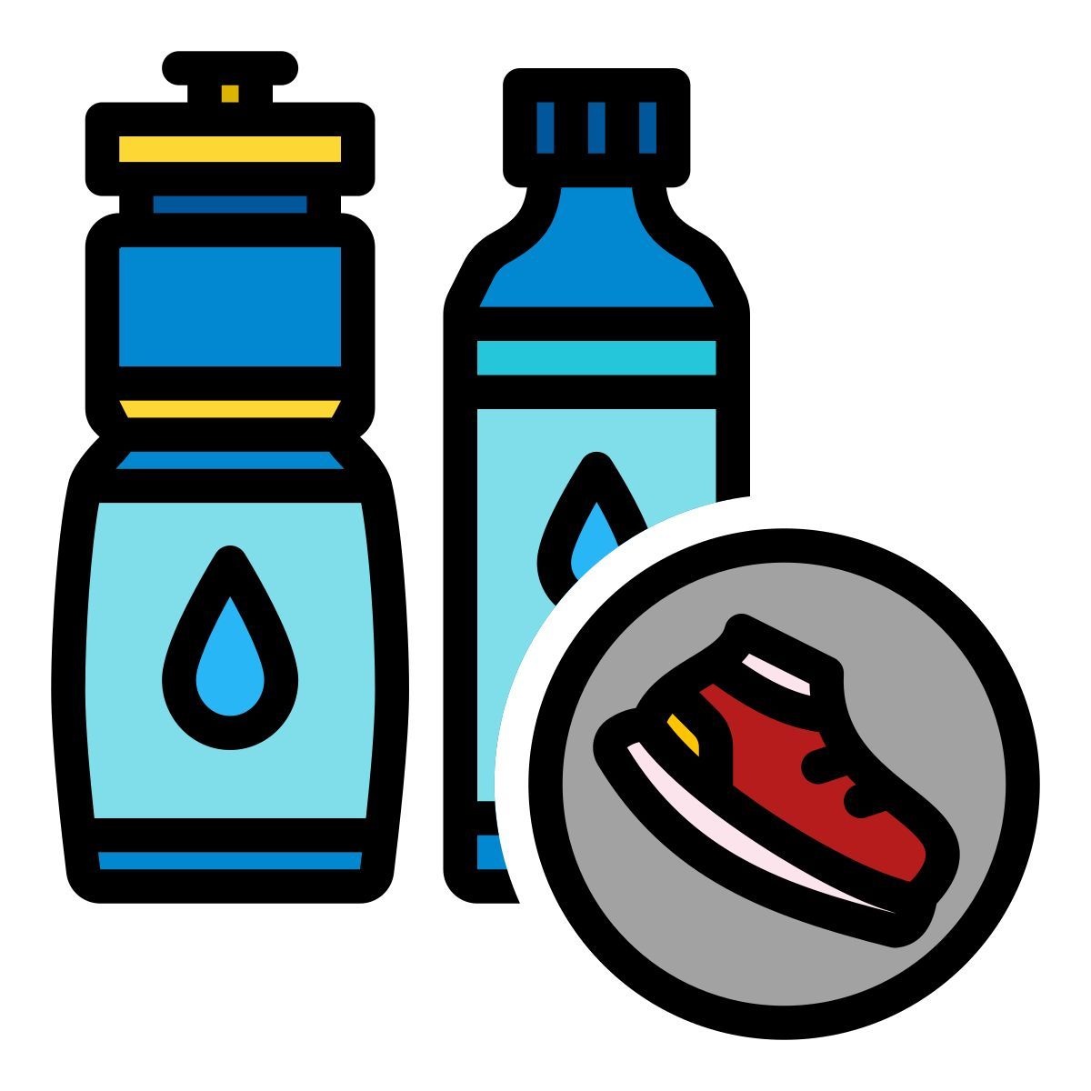 bottle of water icon