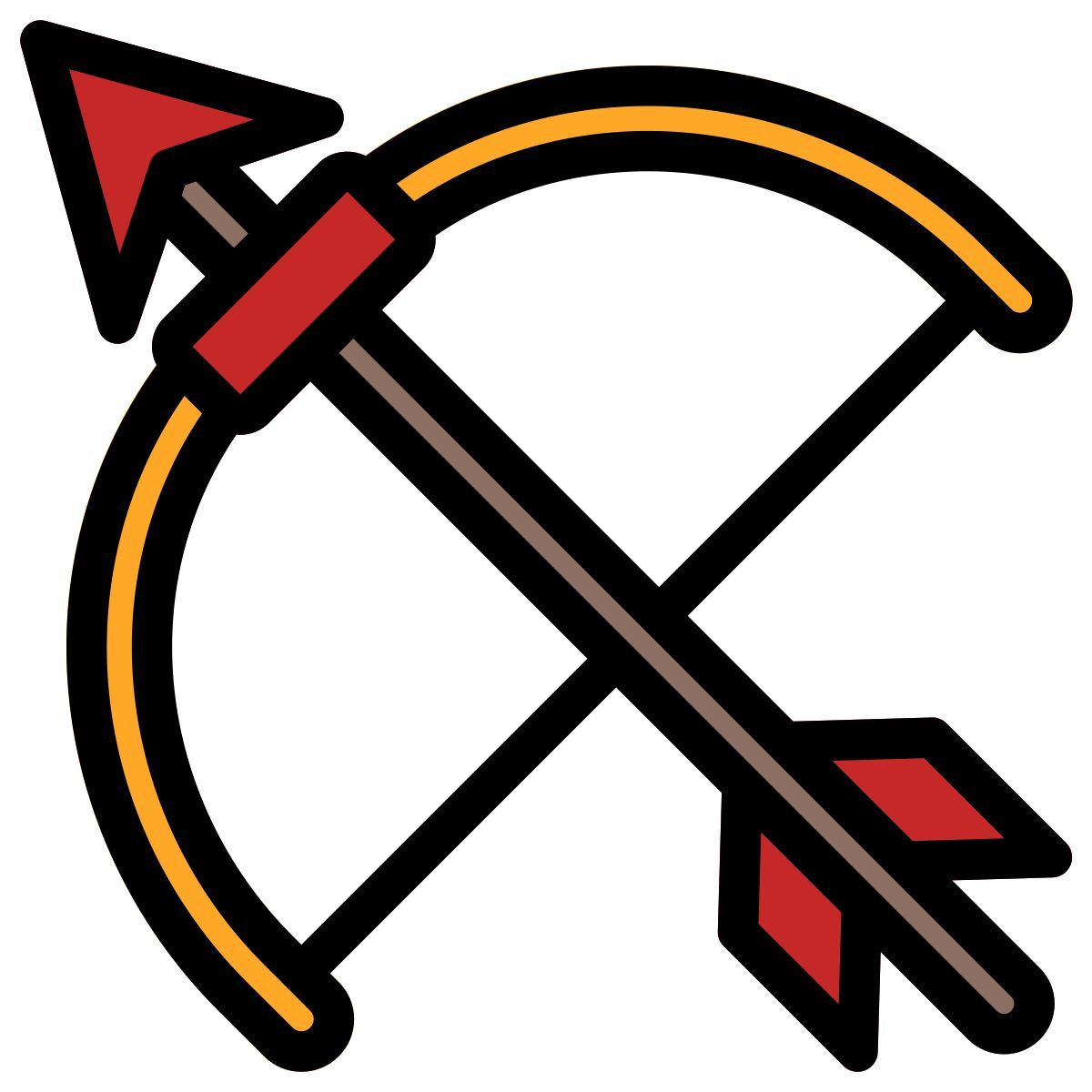 bow and gun icon