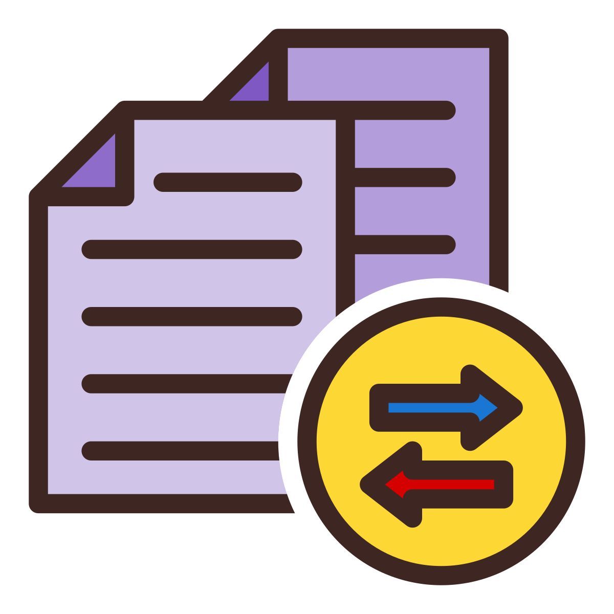 transferencia de datos icon