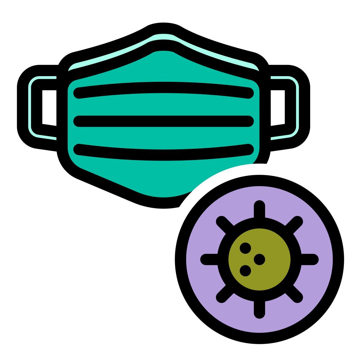 medical mask icon