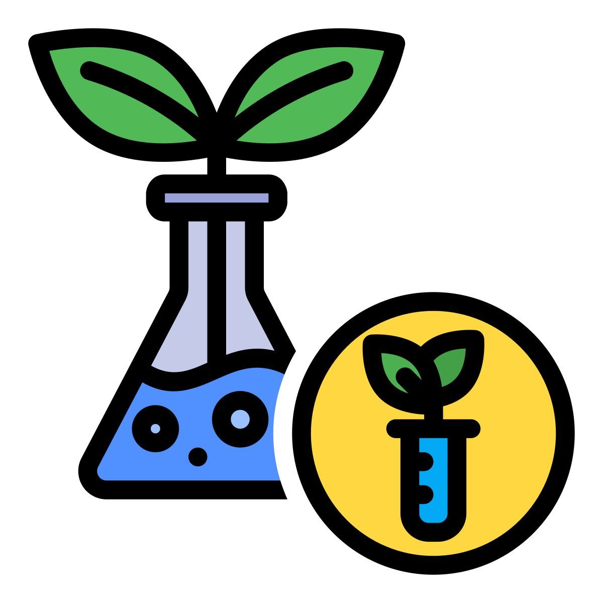 planta en matraz icon