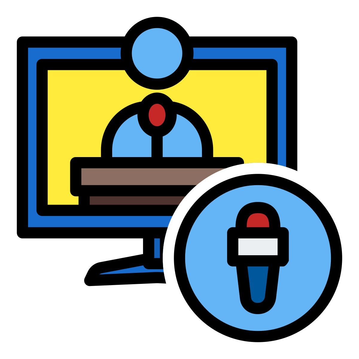 présentateur icon