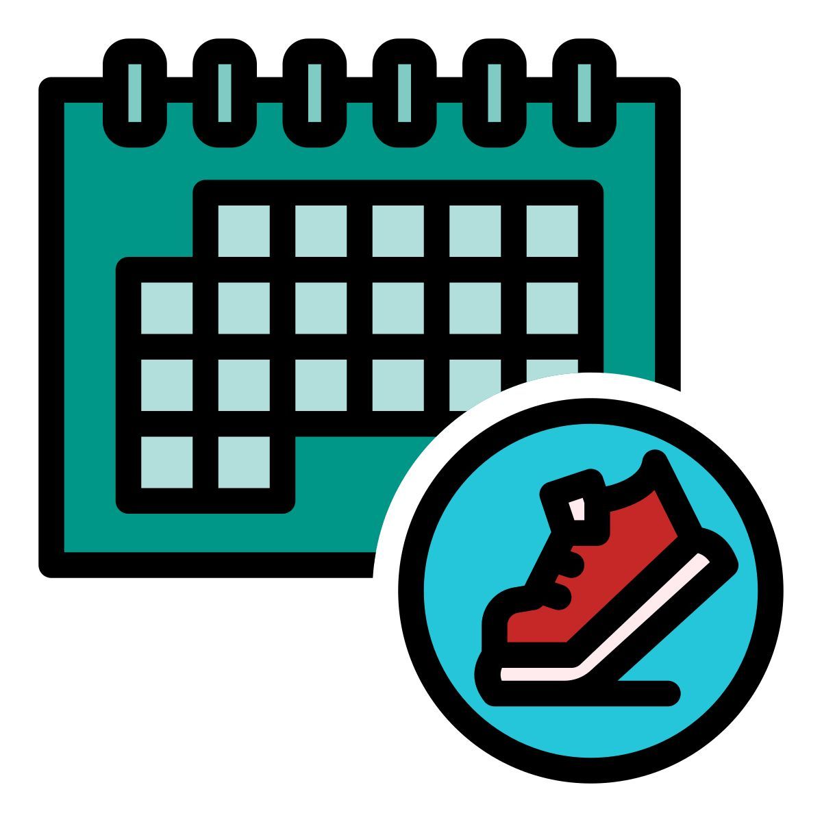 running event icon