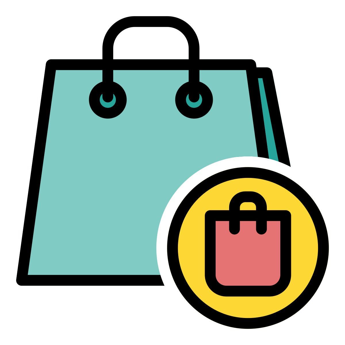 shopping bag icon
