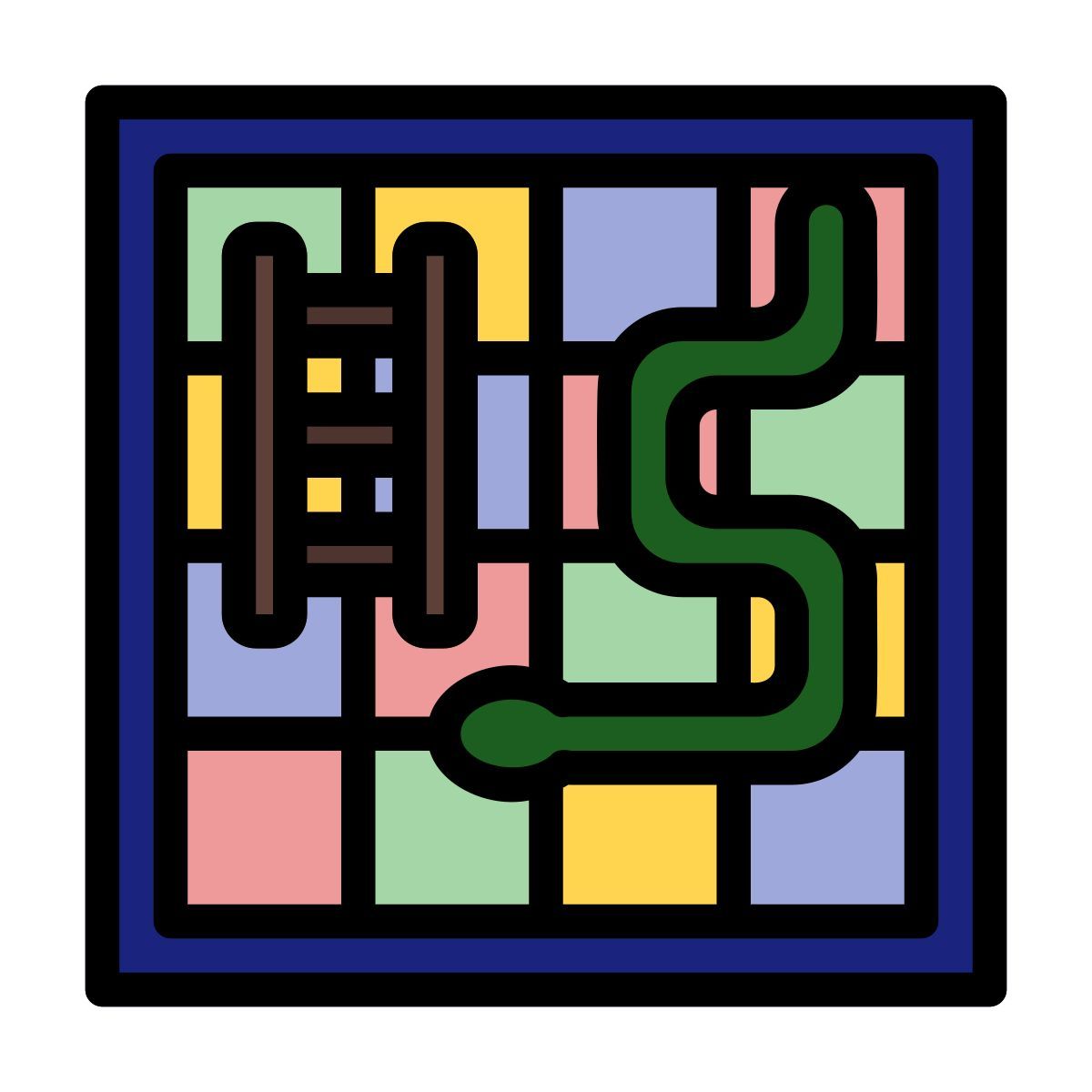 snakes and ladders icon