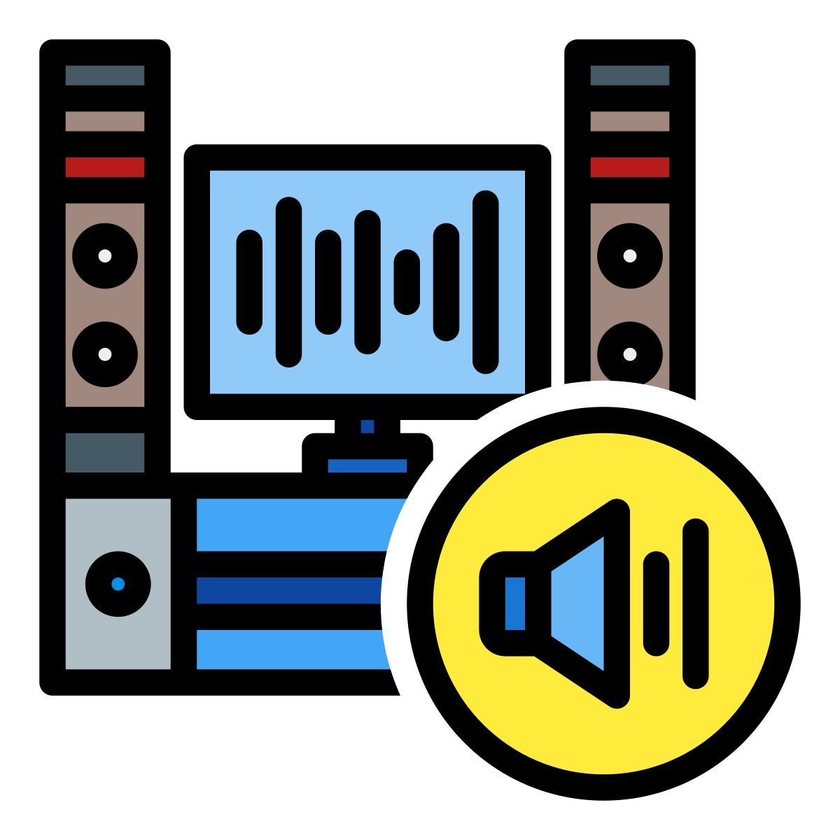 sound system icon