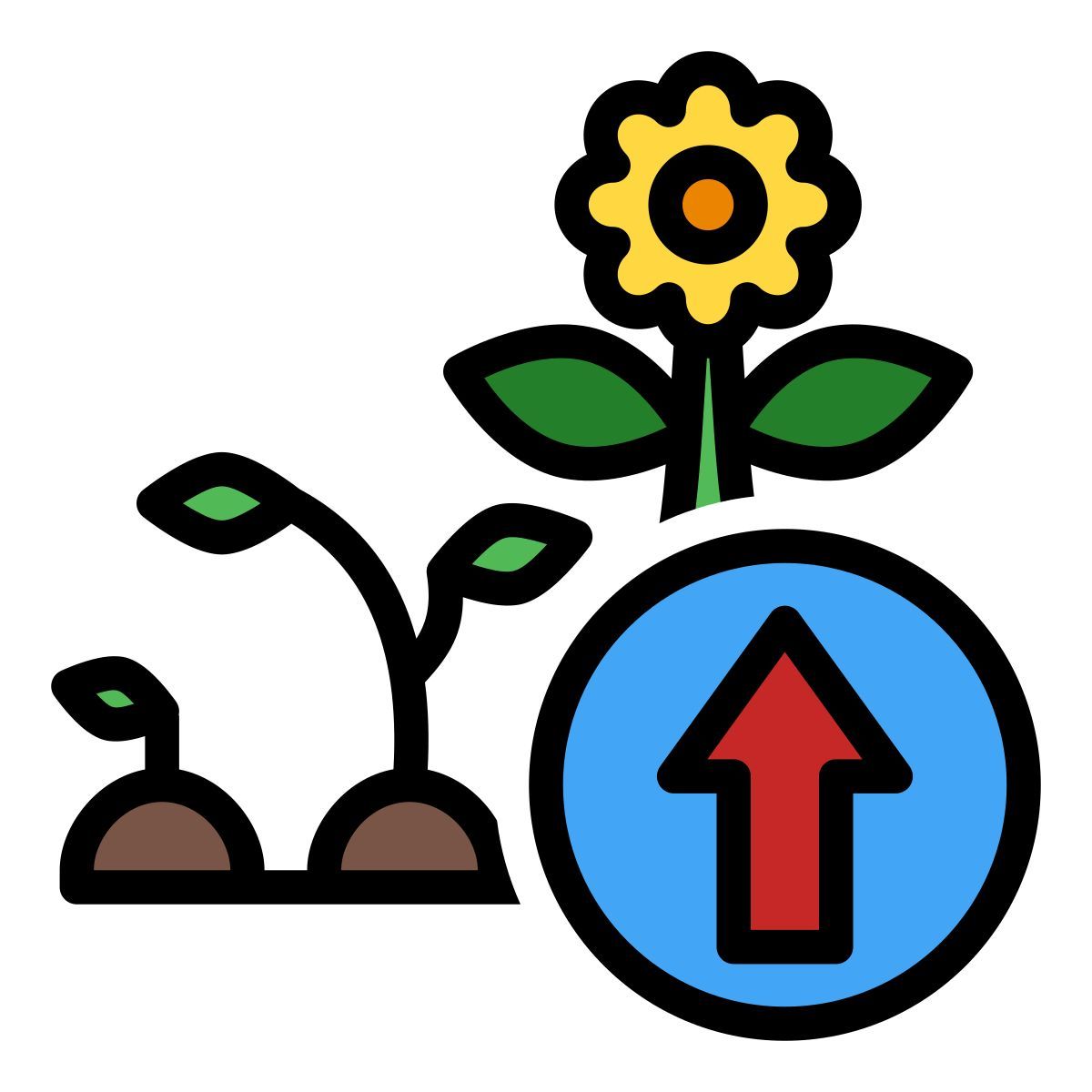 tree growth icon