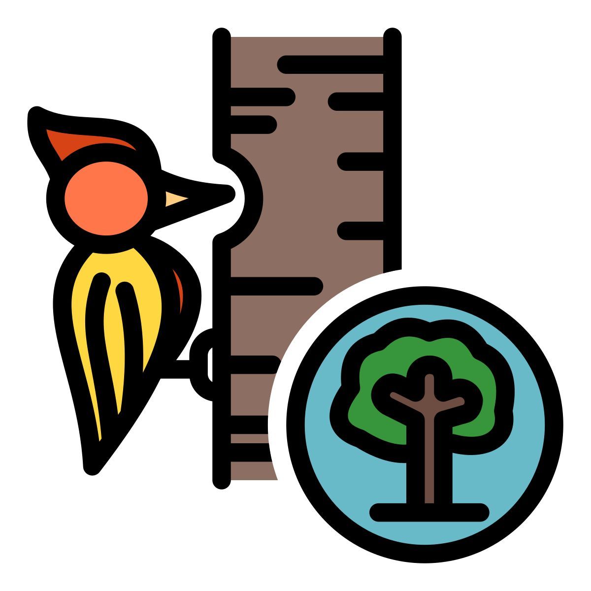 woodpecker icon