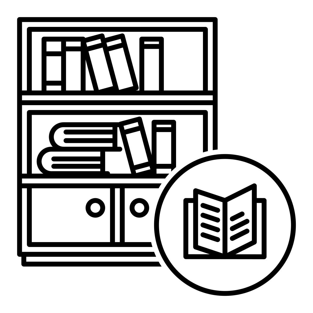 bookshelves icon