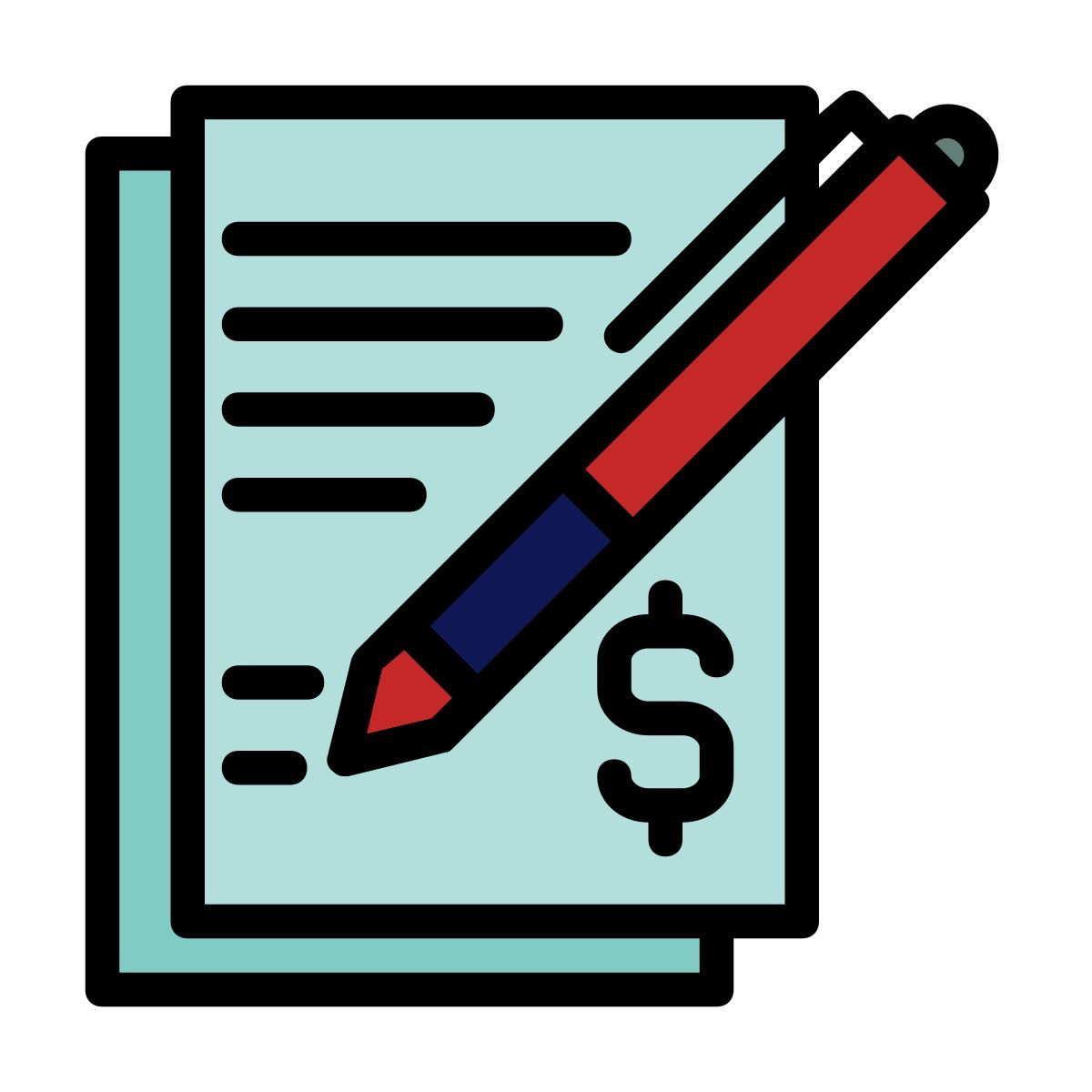 contract icon