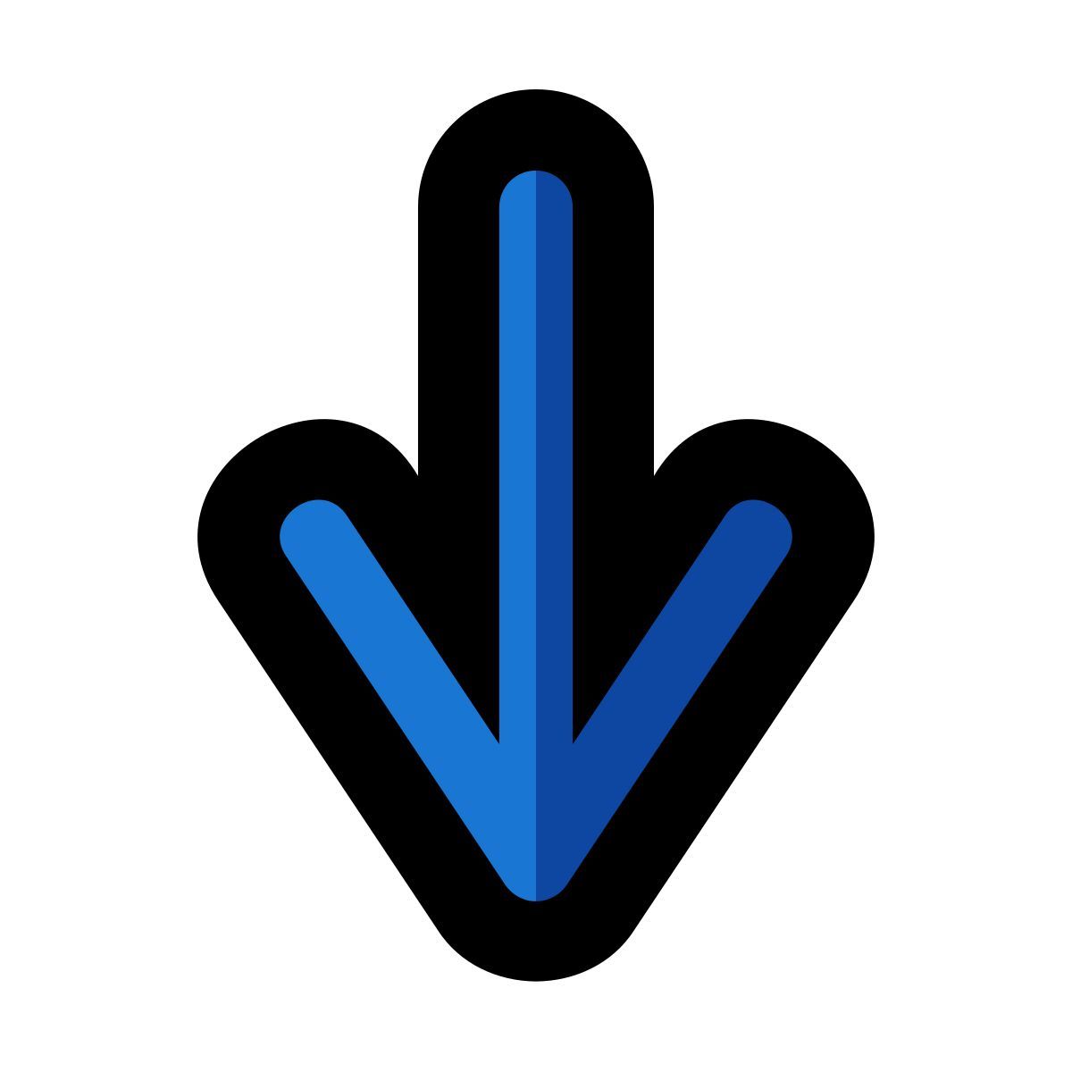down arrow icon