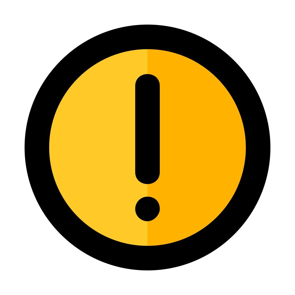 exclamation mark icon