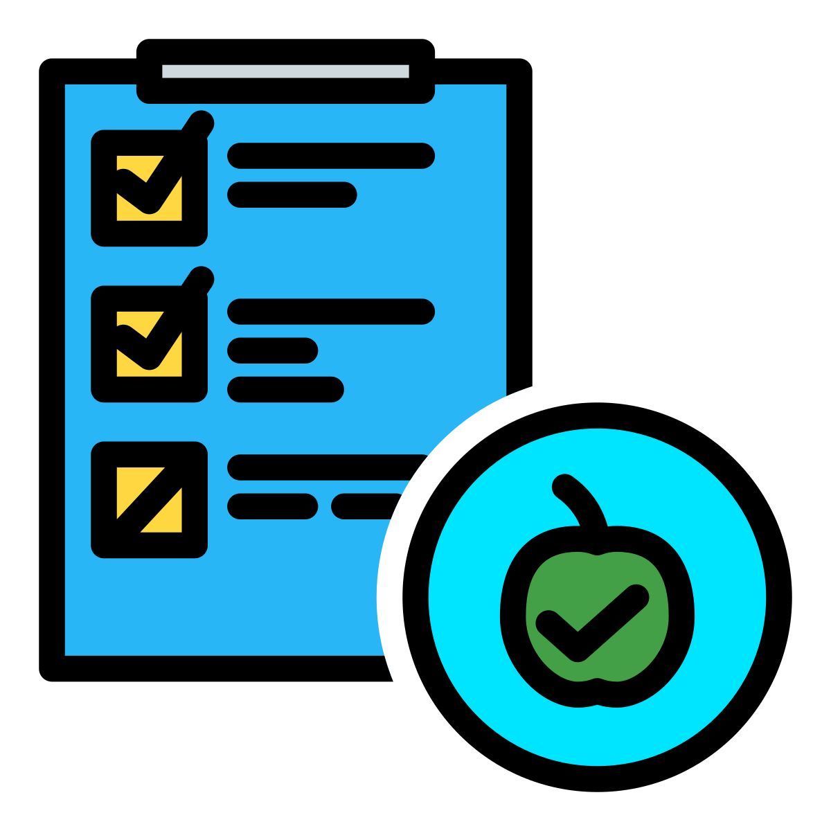 nutrition check icon